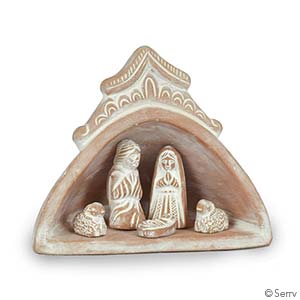 Domed Terracotta Nativity